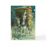 A Merry Christmas Horse and Carriage