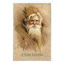 A Merry Christmas Old Santa Card posters by vintagegiftmall A Merry Christmas Old Santa Card posters