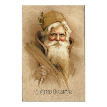 A Merry Christmas Old Santa Card posters by vintagegiftmall A Merry Christmas Old Santa Card posters