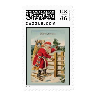 A Merry Christmas stamp