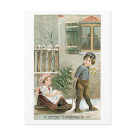 A Merry Christmas to You postcard