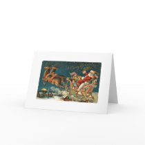 A Merry Christmas Vintage Santa cards