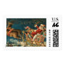 A Merry Christmas Vintage Santa Postage