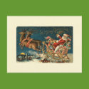 A Merry Christmas Vintage Santa postcards