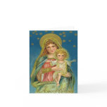 A Merry Christmas Vintage-Style Card