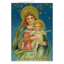 A Merry Christmas Vintage-Style Card cards