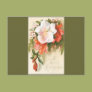 A Merry Floral Christmas Post Cards A Merry Floral Christmas Post Cards