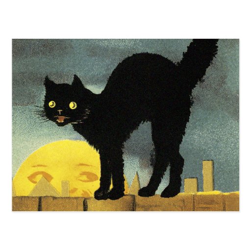 A Merry Halloween Post Card