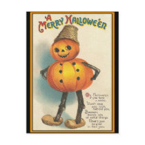 A MERRY HALLOWEEN POST CARD