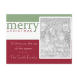 A Merry Little Christmas postcards