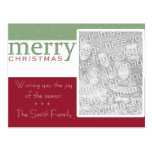A Merry Little Christmas Postcard