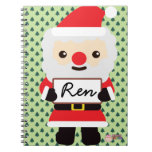 A Message From Santa notebooks