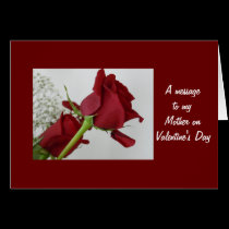 A message to my Mother- Valentine's Day cards