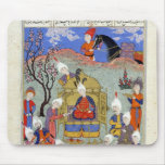 A messenger brings news to Siavosh Mouse Pads