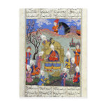 A messenger brings news to Siavosh Postcard
