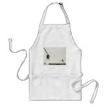 A meter makes a move on a stop light. apron