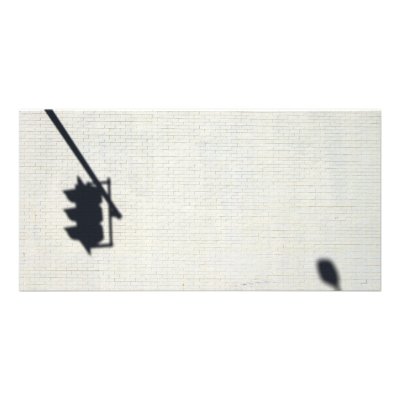 A meter makes a move on a stop light. photo card by Parking_Institute