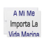 A Mi Me Importa La Vida Marina Custom Invites