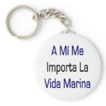 A Mi Me Importa La Vida Marina Key Chain