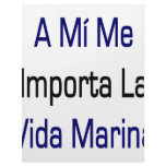 A Mi Me Importa La Vida Marina Letterhead Design