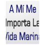 A Mi Me Importa La Vida Marina Letterhead Design