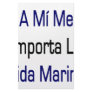 A Mi Me Importa La Vida Marina Custom Stationery