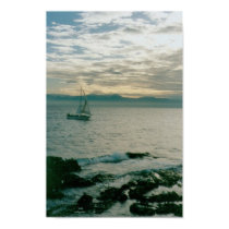 A mid-winter evenin sail posters by kchwxdr A mid-winter evenin sail posters