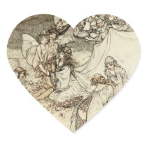 A Midsummer Night's Dream Fairy Heart Stickers