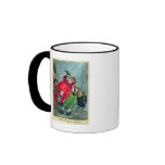 A midwife going to a labour, 1811 mugs