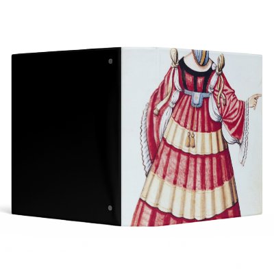 A Milanese Lady Vinyl Binder by bridgemanart