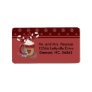 A Military Christmas Custom Address Label