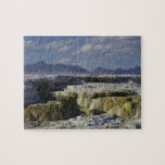 A mineral flow in Yellowstone. Puzzle