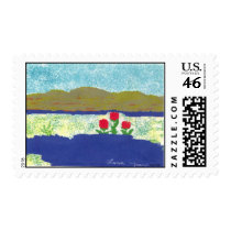 A miracle in the Desert Postage Stamp