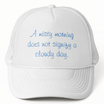 A Misty Morning... hats by CyrScenesQuotes A Misty Morning... hats