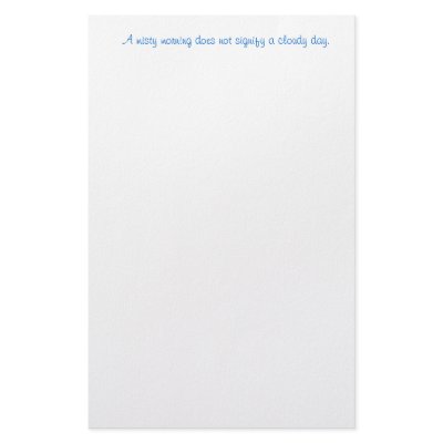 A Misty Morning... Stationery by CyrScenesQuotes