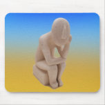 A modern Thinker Mousepads