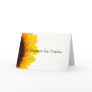 A Moment for Thanks Greeting Card