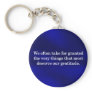 A Moment for Thanks Key Chain
