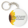 A Moment for Thanks Keychain