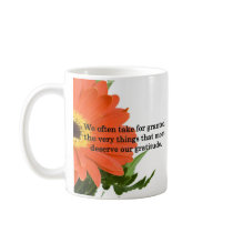 A Moment for Thanks mugs