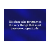 A Moment for Thanks postcards