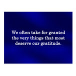 A Moment for Thanks Postcards