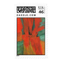 A Moment In Time - Postage Stamp - From Original by Itayasdesigns A Moment In Time - Postage Stamp - From Original