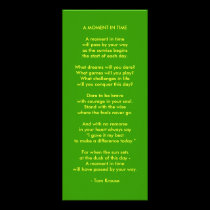 A Moment In Time rack cards