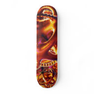 A Monkey Made This 3D Blob skateboard
