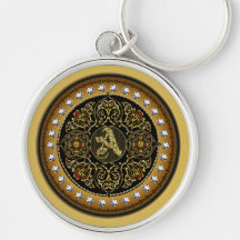 A  Monogram Classic Best viewed large see notes Keychain