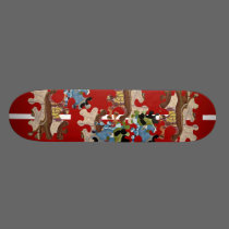 "A Moose Got Loose" skateboards