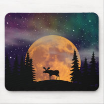 A Moose on the Loose mousepads by awhitelaw A Moose on the Loose mousepads