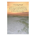 A Morning Prayer from Psalm 143:8 posters