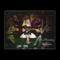 A Morning Welcome-with Effects postcards